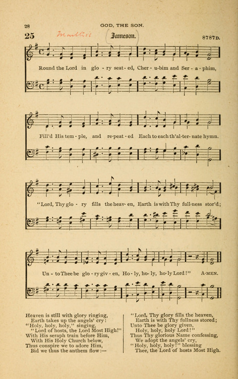 Hymnal with Music for Children page 28