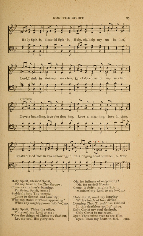 Hymnal with Music for Children page 35