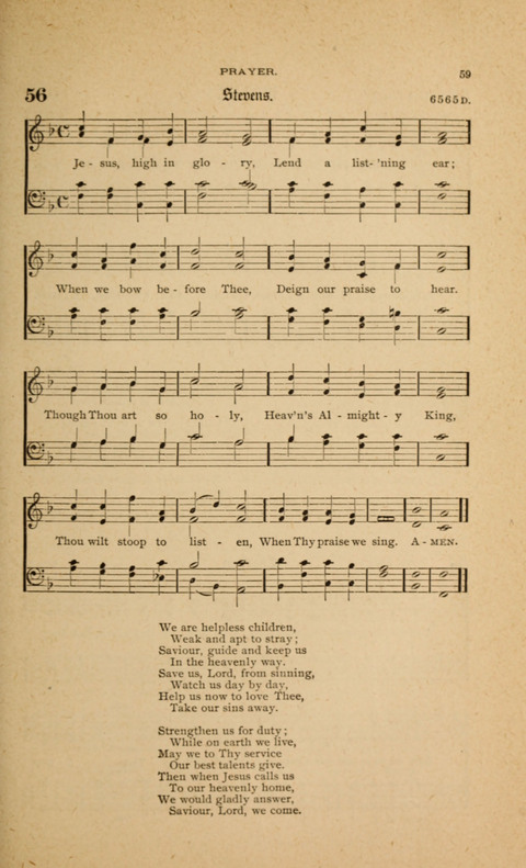 Hymnal with Music for Children page 59