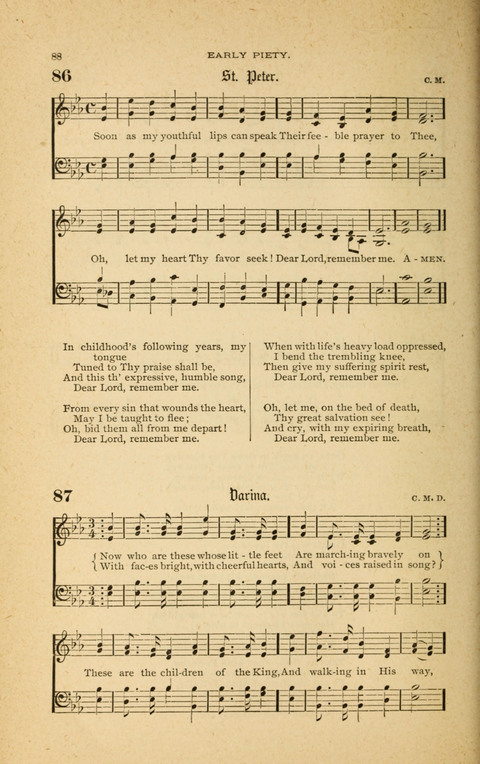 Hymnal with Music for Children page 88