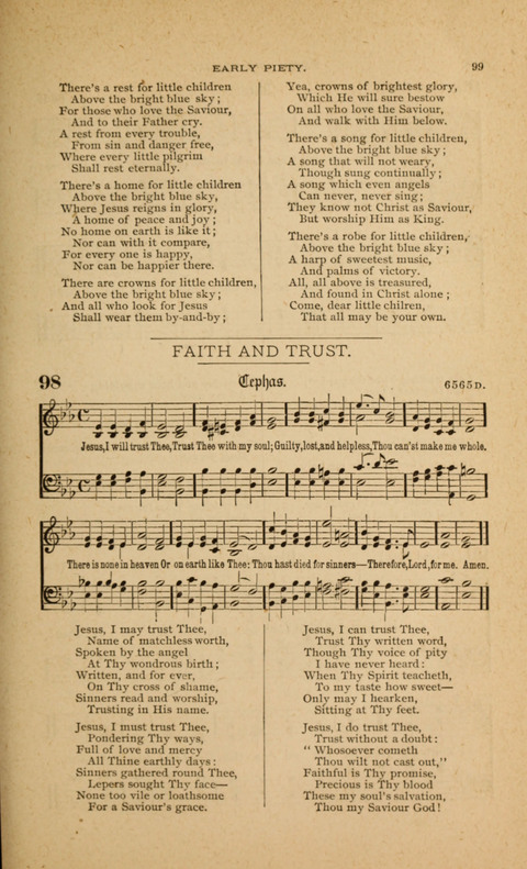Hymnal with Music for Children page 99