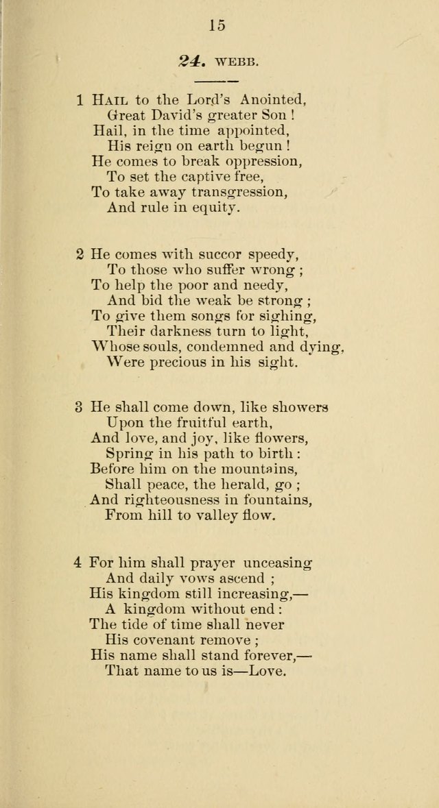 Hymns for the Meeting of the American Board: Brooklyn, N.Y., October 1870 page 16