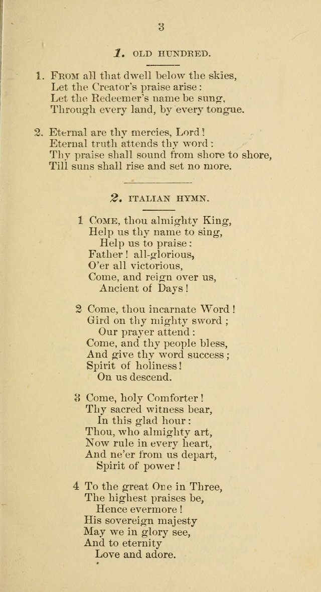 Hymns for the Meeting of the American Board: Brooklyn, N.Y., October 1870 page 4