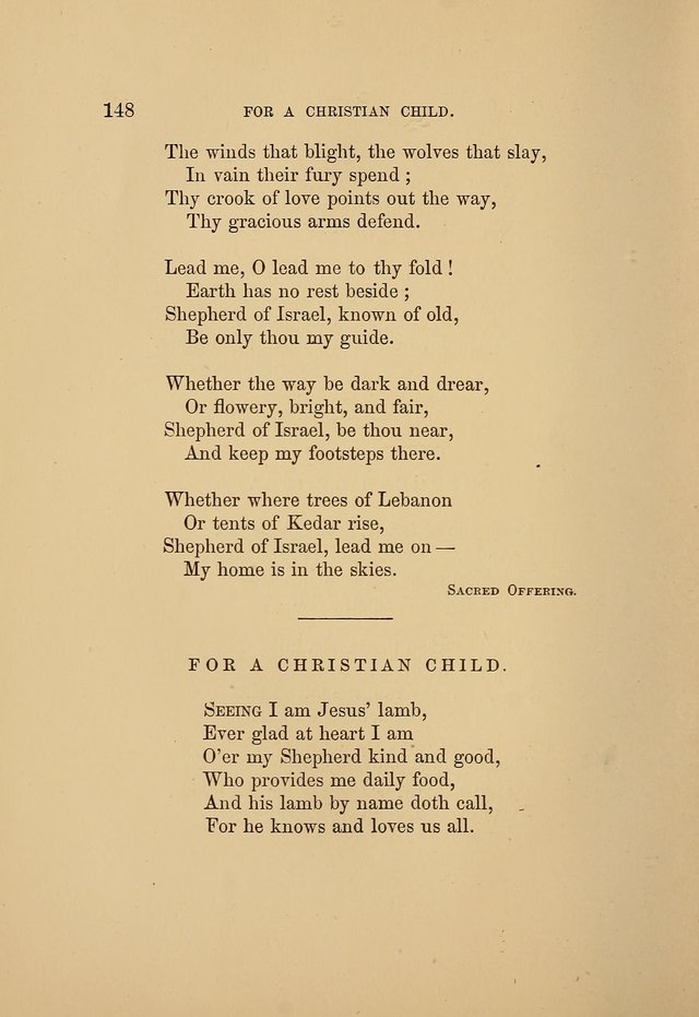 Hymns for mothers and children. page 177