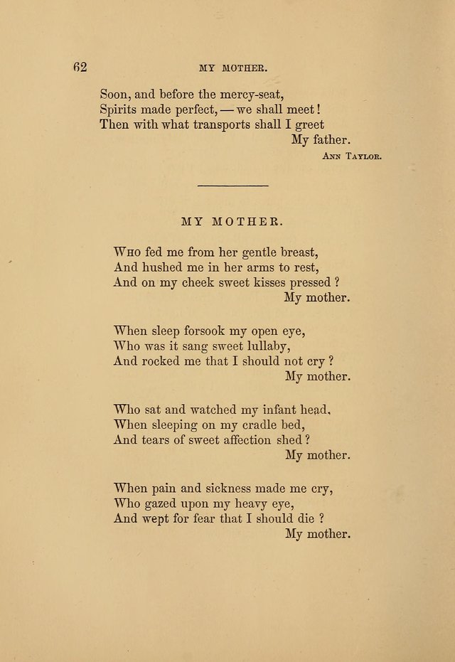 Hymns for mothers and children. page 91