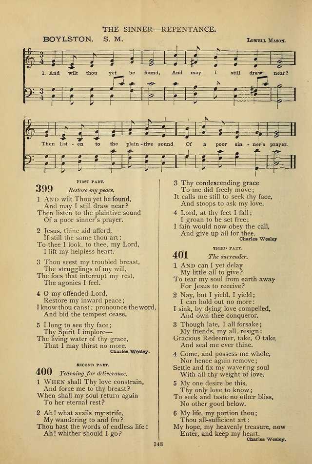 Hymnal of the Methodist Episcopal Church page 145