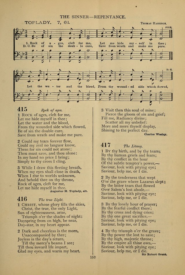 Hymnal of the Methodist Episcopal Church: with tunes page 150