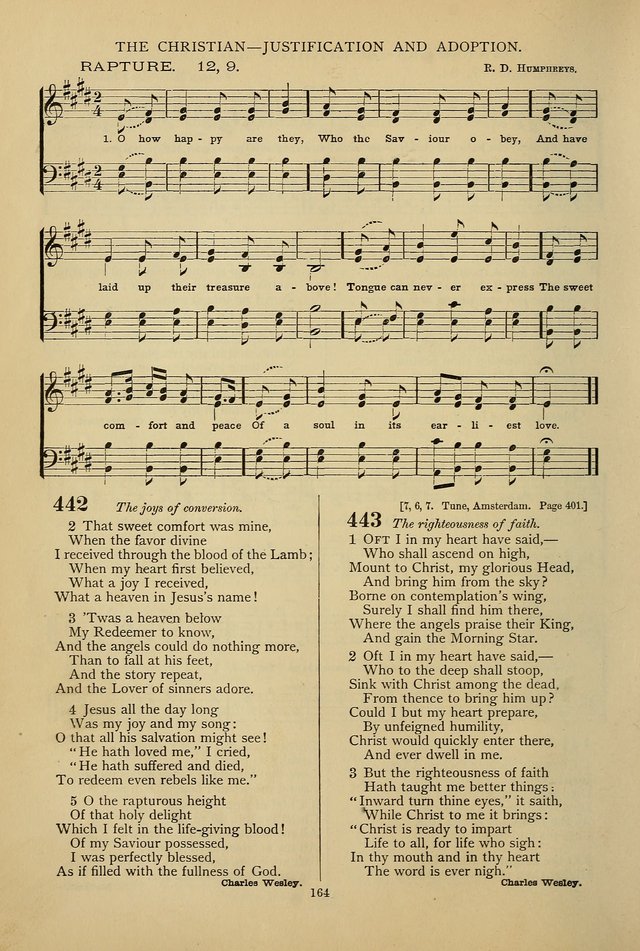 Hymnal of the Methodist Episcopal Church page 161