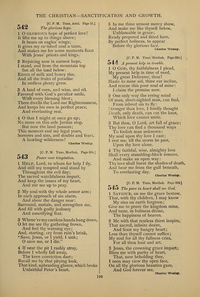 Hymnal of the Methodist Episcopal Church page 196