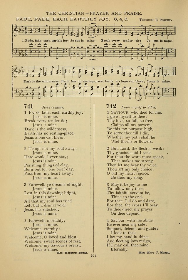 Hymnal of the Methodist Episcopal Church page 271