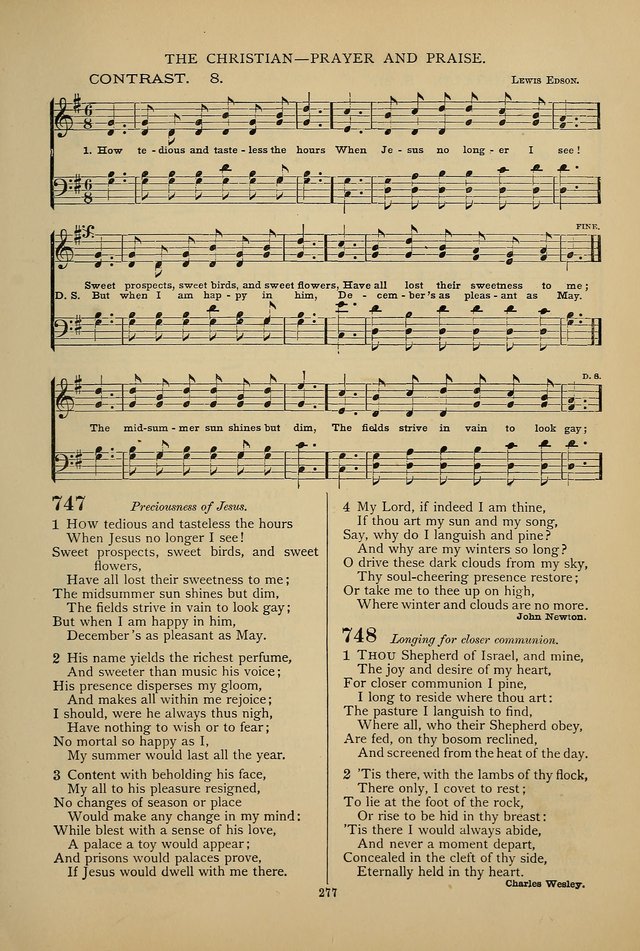 Hymnal of the Methodist Episcopal Church page 274