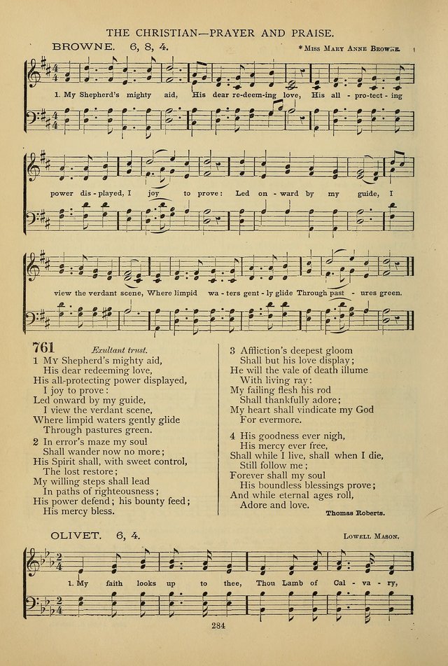 Hymnal of the Methodist Episcopal Church page 281