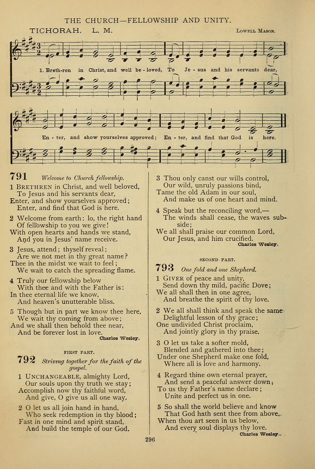 Hymnal of the Methodist Episcopal Church page 293