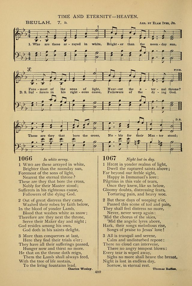 Hymnal of the Methodist Episcopal Church page 397