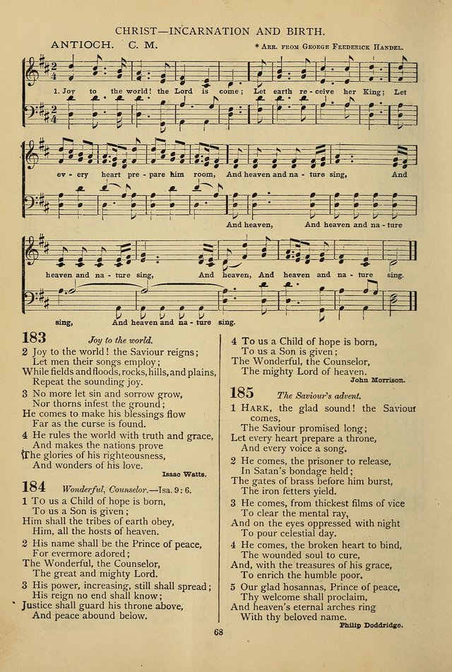 Hymnal of the Methodist Episcopal Church: with tunes page 65