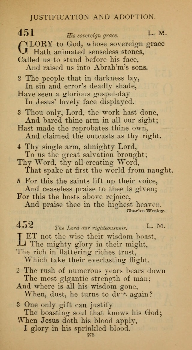 Hymnal of the Methodist Episcopal Church page 275
