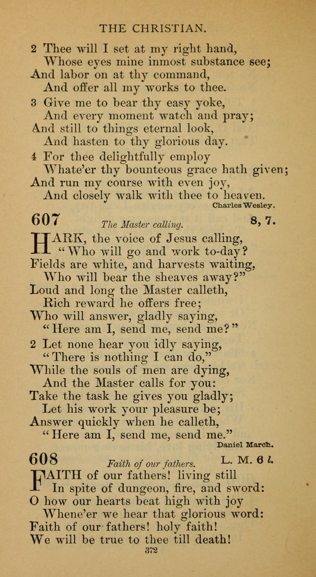 Hymnal of the Methodist Episcopal Church page 372