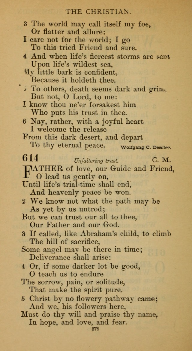 Hymnal of the Methodist Episcopal Church page 376