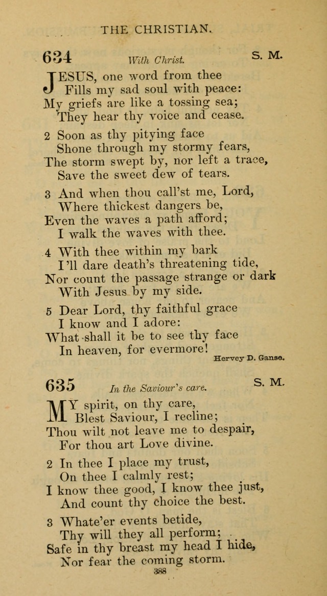Hymnal of the Methodist Episcopal Church page 388