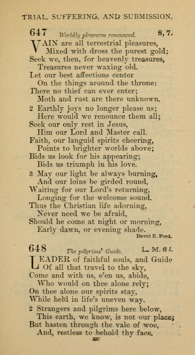 Hymnal of the Methodist Episcopal Church page 397