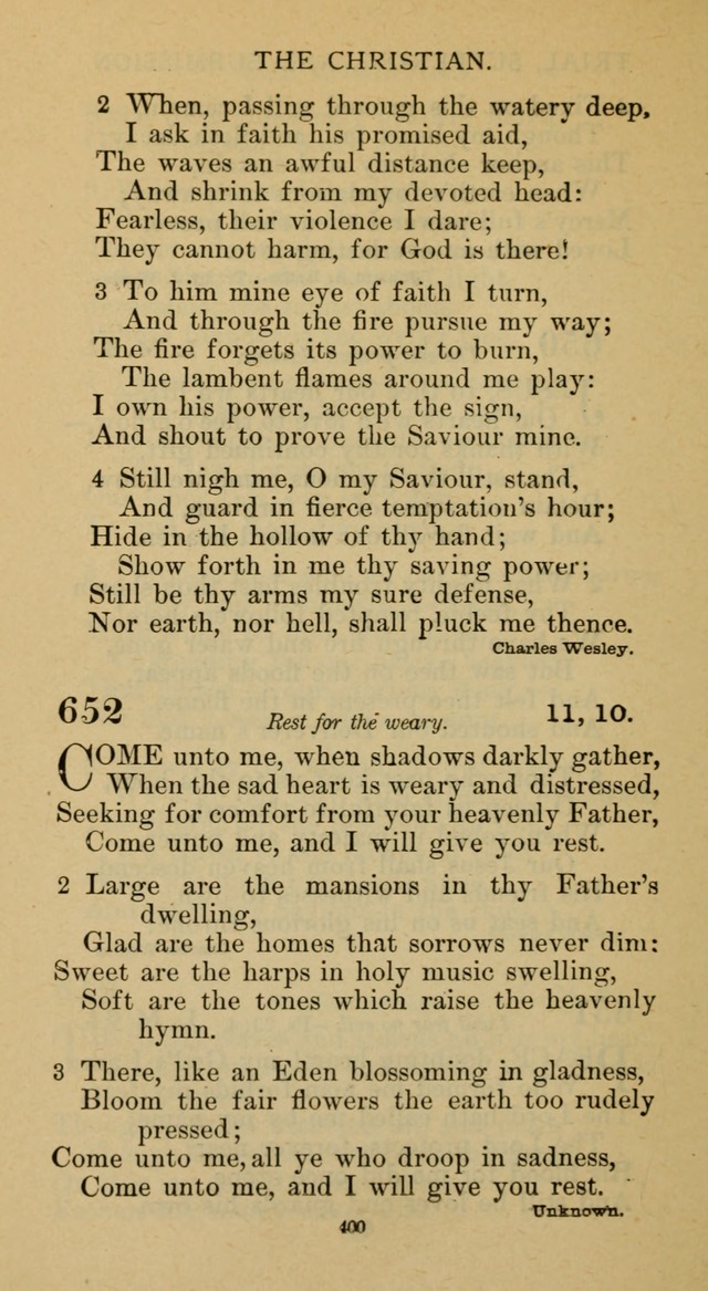 Hymnal of the Methodist Episcopal Church page 400
