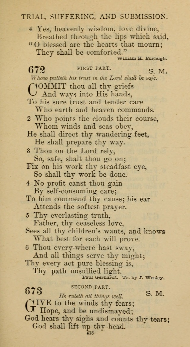 Hymnal of the Methodist Episcopal Church page 413