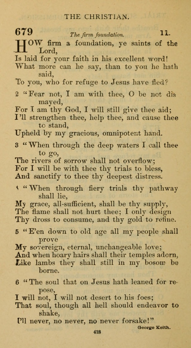Hymnal of the Methodist Episcopal Church page 418
