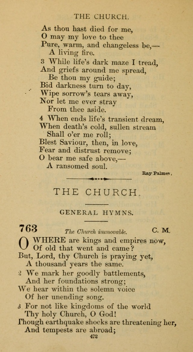 Hymnal of the Methodist Episcopal Church page 472