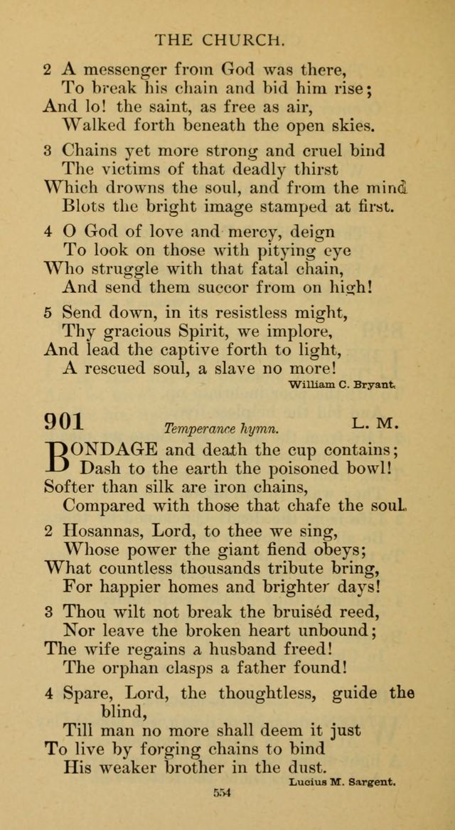 Hymnal of the Methodist Episcopal Church page 554