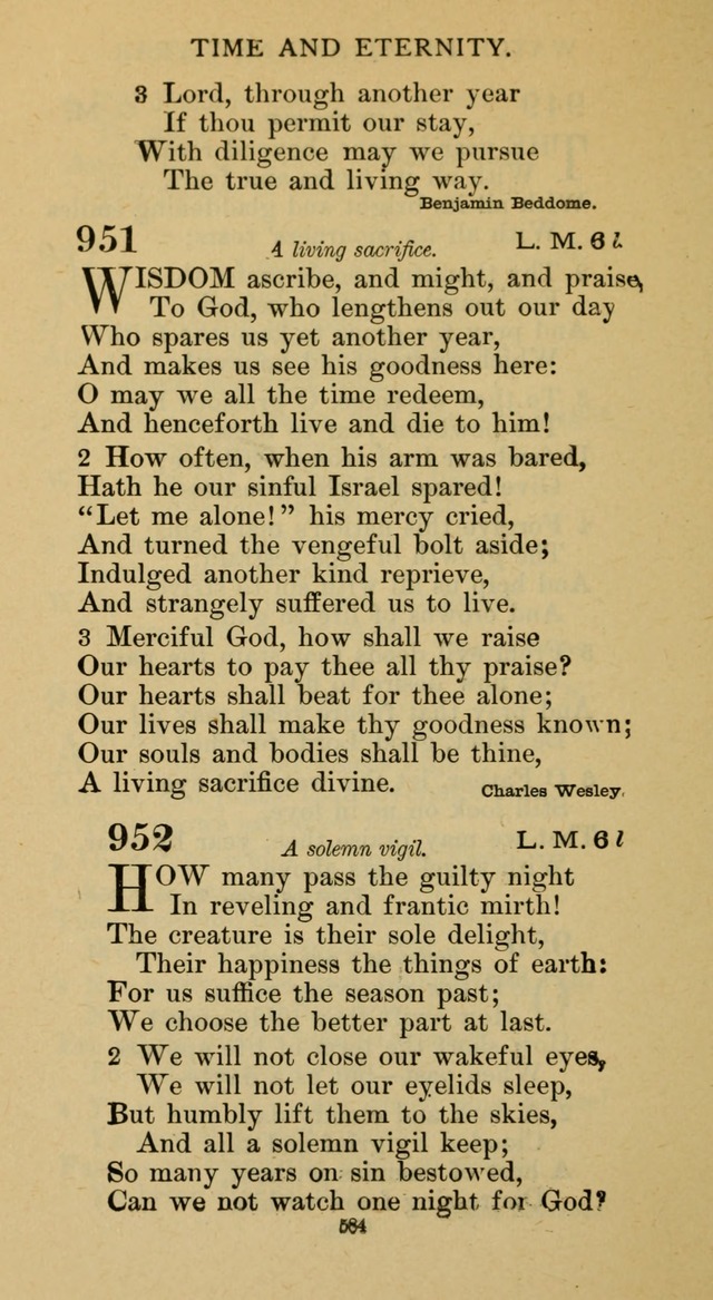 Hymnal of the Methodist Episcopal Church page 584