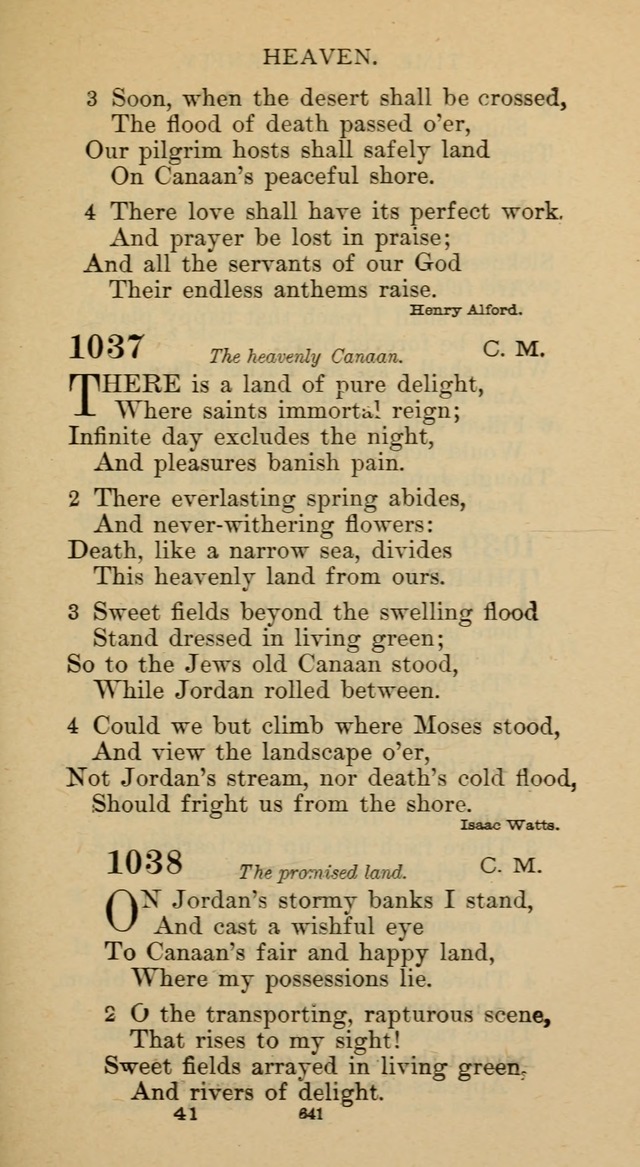 Hymnal of the Methodist Episcopal Church page 641