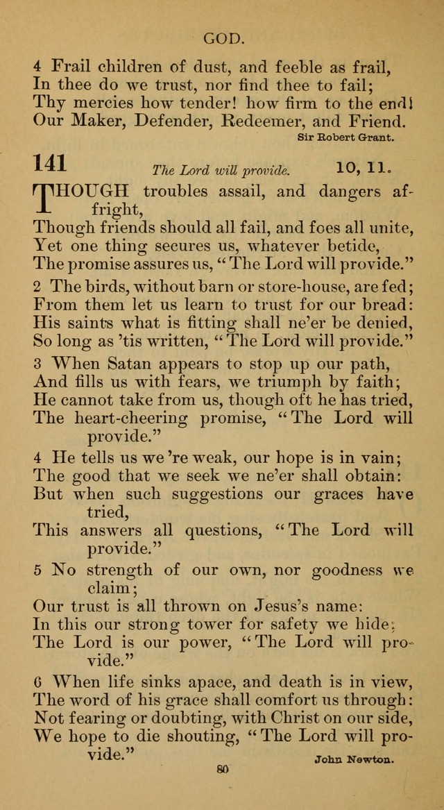 Hymnal of the Methodist Episcopal Church page 80
