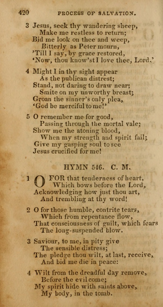 Hymn book of the Methodist Protestant Church. (4th ed.) page 422