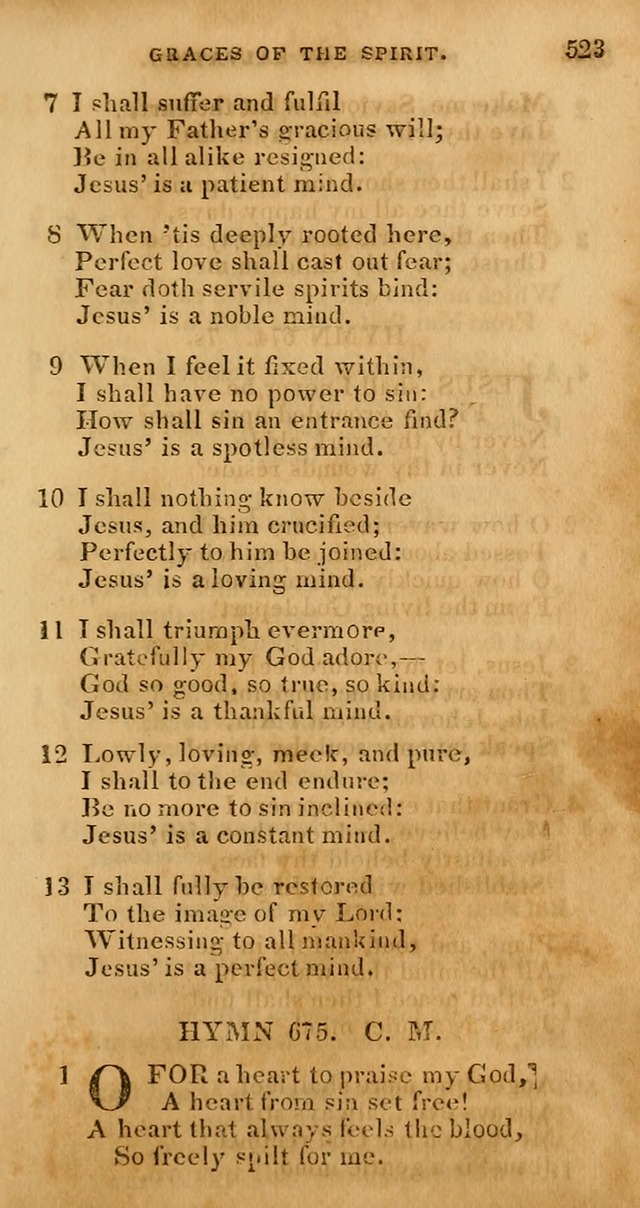 Hymn book of the Methodist Protestant Church. (4th ed.) page 525