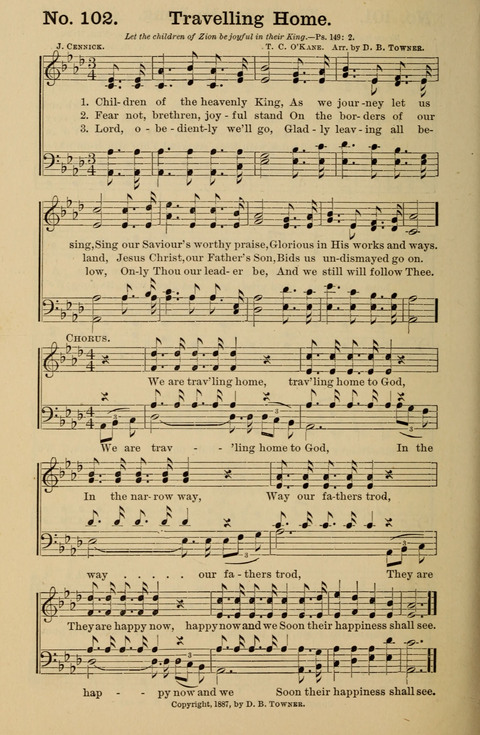 Hymns New and Old: for use in Gospel meetings and other religious services page 102
