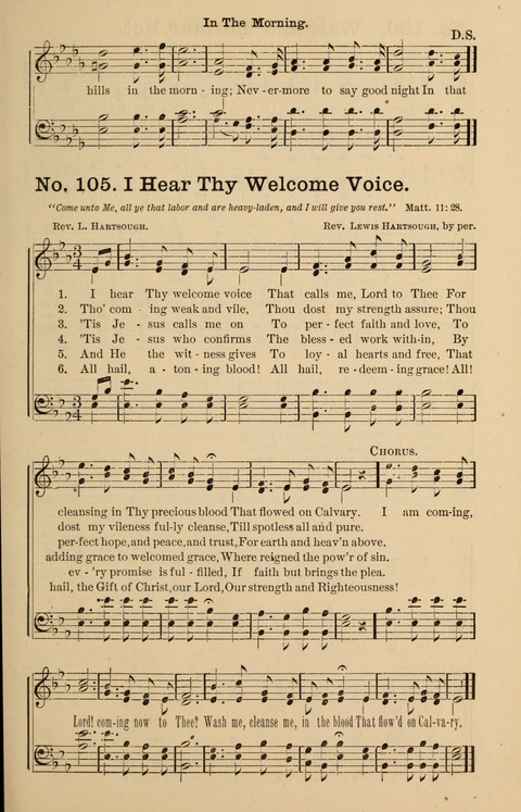 Hymns New and Old: for use in Gospel meetings and other religious services page 105