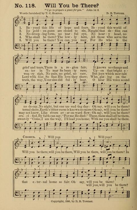 Hymns New and Old: for use in Gospel meetings and other religious services page 118