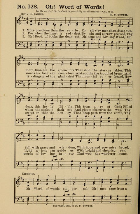 Hymns New and Old: for use in Gospel meetings and other religious services page 128