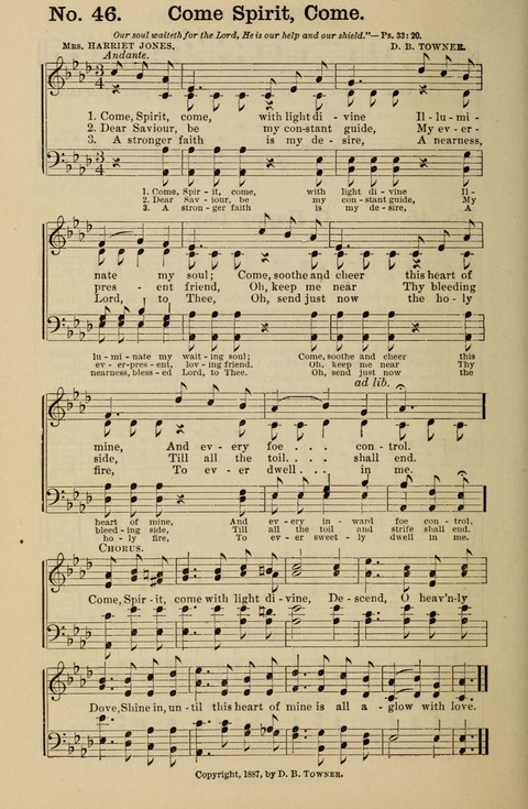 Hymns New and Old: for use in Gospel meetings and other religious services page 46