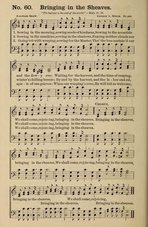 Hymns New and Old: for use in Gospel meetings and other religious services page 60