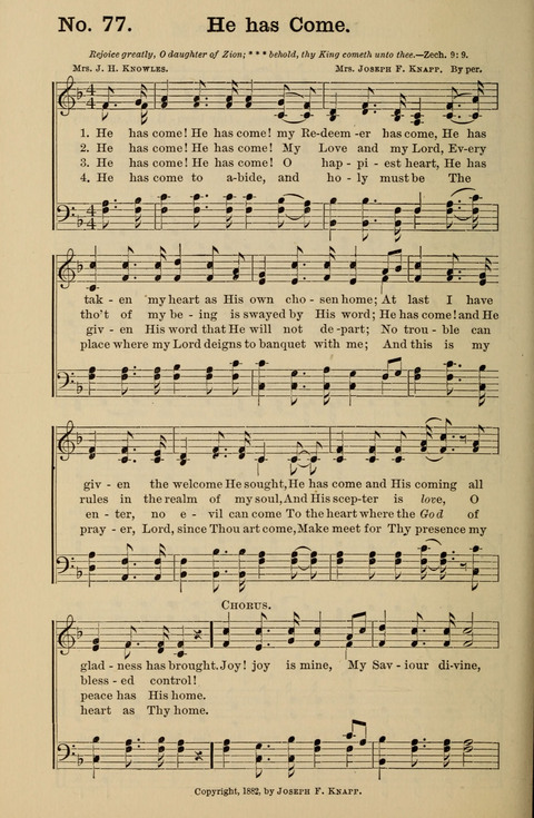 Hymns New and Old: for use in Gospel meetings and other religious services page 78