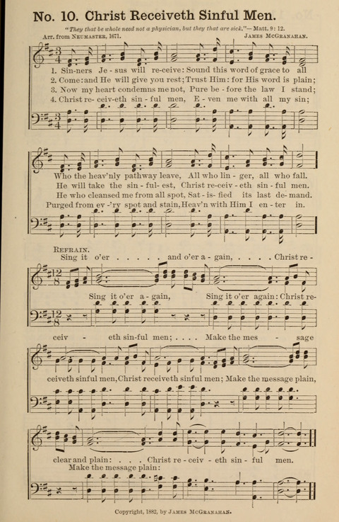 Hymns New and Old: for use in Gospel meetings and other religious services page 9