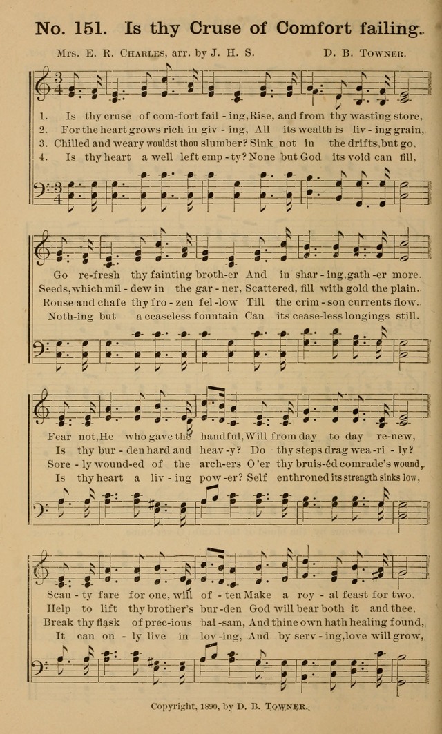 Hymns New and Old, No. 2: for use in gospel meetings and other religious services page 155