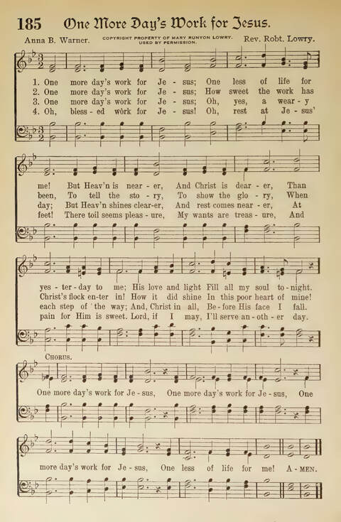 Hymns of the Faith: Standard Hymns and Selected Gospel Songs with Responsive Scripture Readings for use in all departments of the Church and Bible School and in all kinds of Religious Services page 158