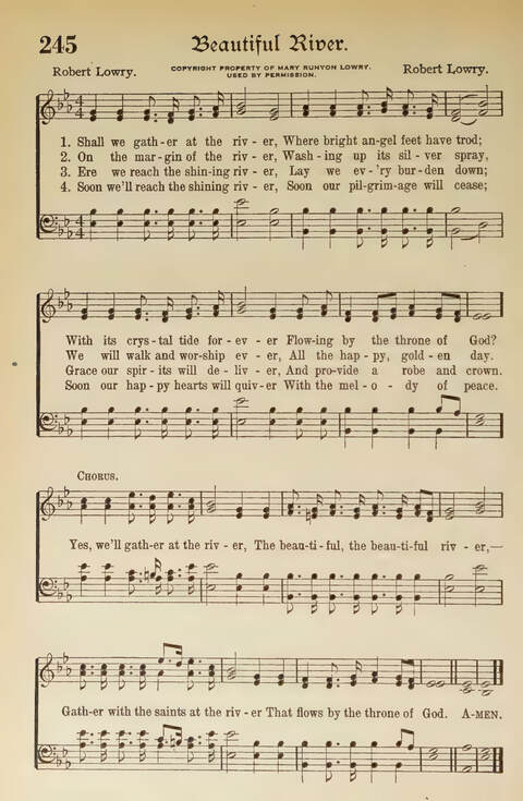 Hymns of the Faith: Standard Hymns and Selected Gospel Songs with Responsive Scripture Readings for use in all departments of the Church and Bible School and in all kinds of Religious Services page 218