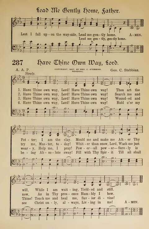 Hymns of the Faith: Standard Hymns and Selected Gospel Songs with Responsive Scripture Readings for use in all departments of the Church and Bible School and in all kinds of Religious Services page 259