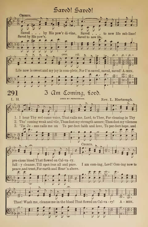 Hymns of the Faith: Standard Hymns and Selected Gospel Songs with Responsive Scripture Readings for use in all departments of the Church and Bible School and in all kinds of Religious Services page 263