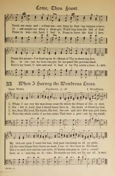 Hymns of the Faith: Standard Hymns and Selected Gospel Songs with Responsive Scripture Readings for use in all departments of the Church and Bible School and in all kinds of Religious Services page 31