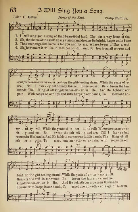 Hymns of the Faith: Standard Hymns and Selected Gospel Songs with Responsive Scripture Readings for use in all departments of the Church and Bible School and in all kinds of Religious Services page 57
