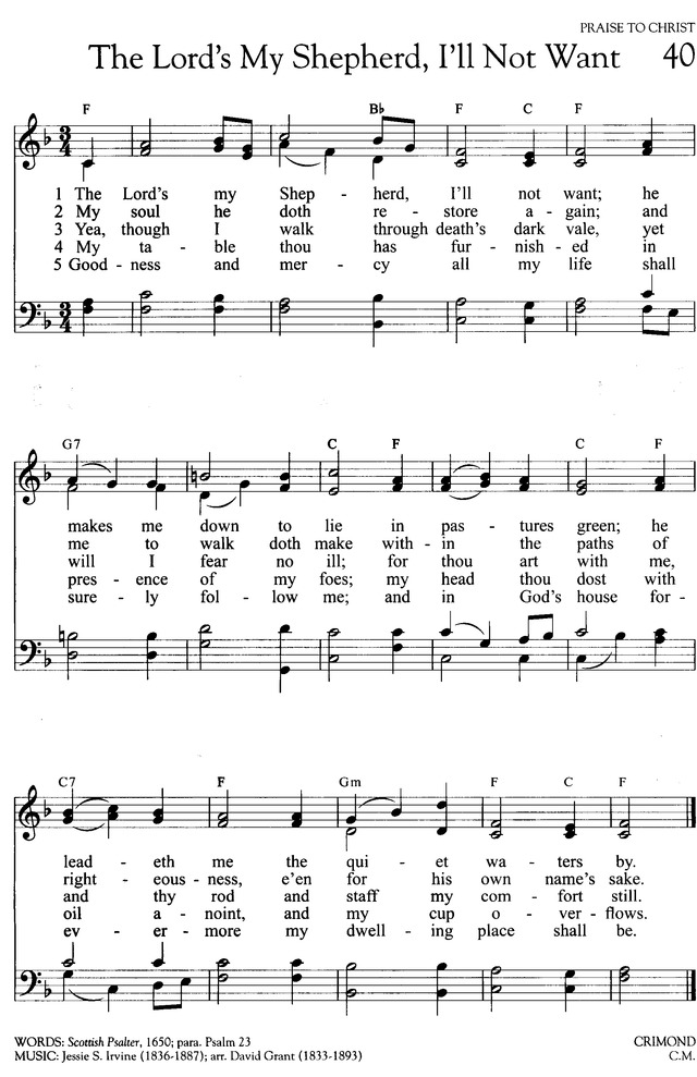 Hymns of Promise: a large print songbook page 45